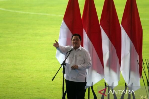 Erick Sebut Peresmian 17 Stadion Sebagai Momentum untuk Membangun Karakter Bangsa