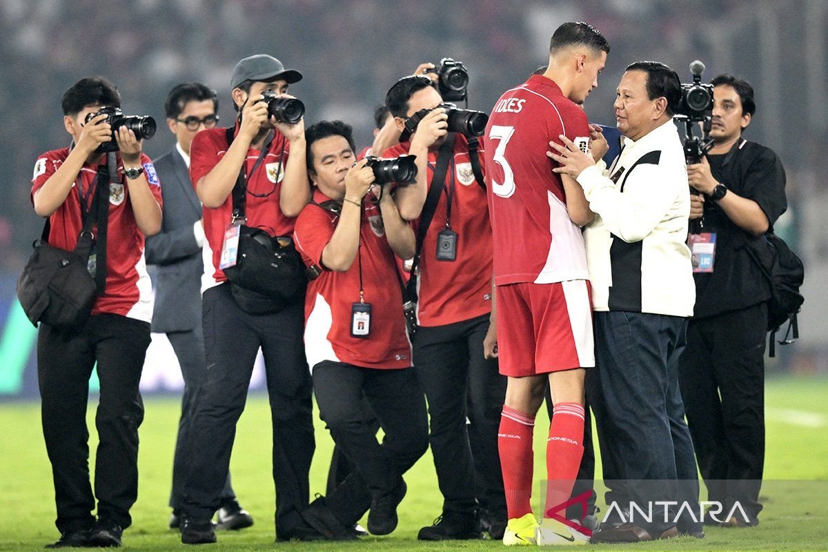 Prabowo Syukur Timnas Menang atas China: Semoga Lolos ke Piala Dunia